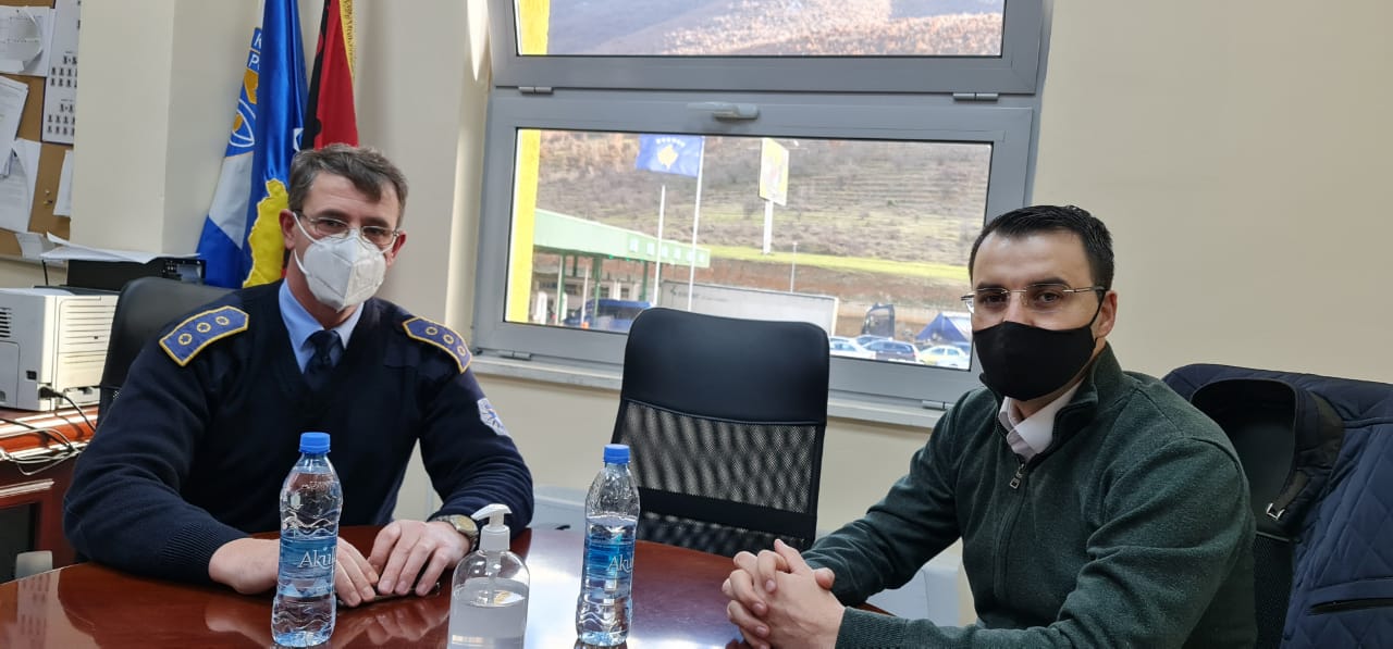 Mazreku takoi komandantin e stacionit policor në pikën kufitare në Morinë