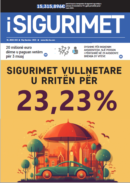Numri 43-44 i gazetës iSIGURIME – Versioni në gjuhën shqipe